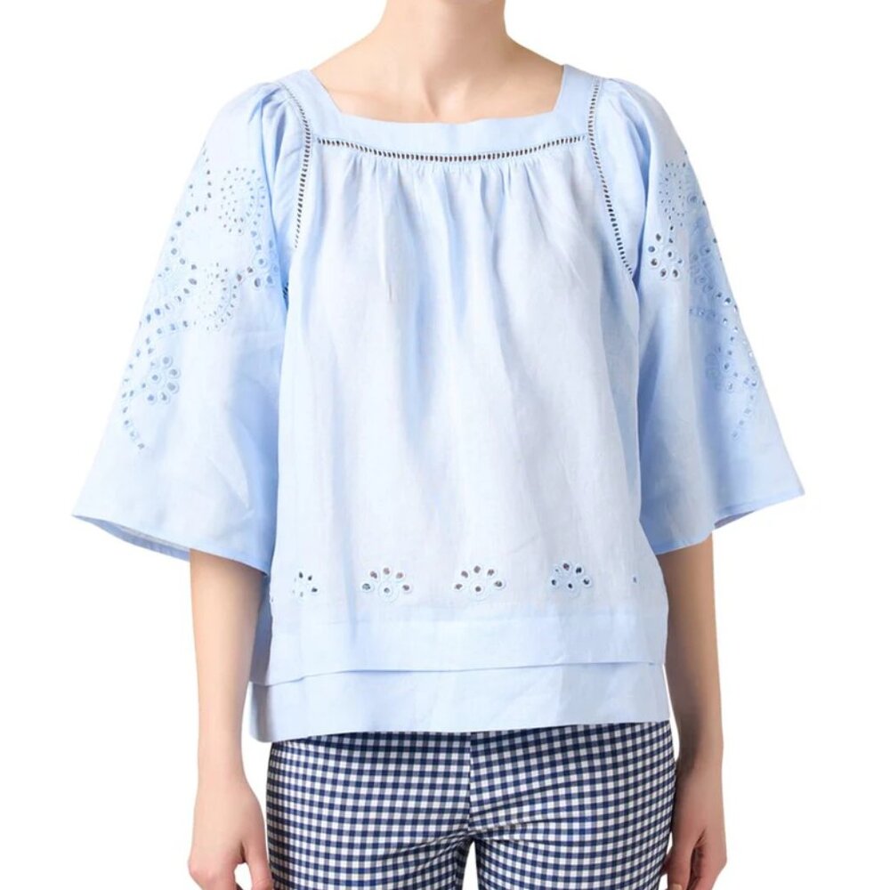 Elliott Lauren Double Trouble Linen Blouse